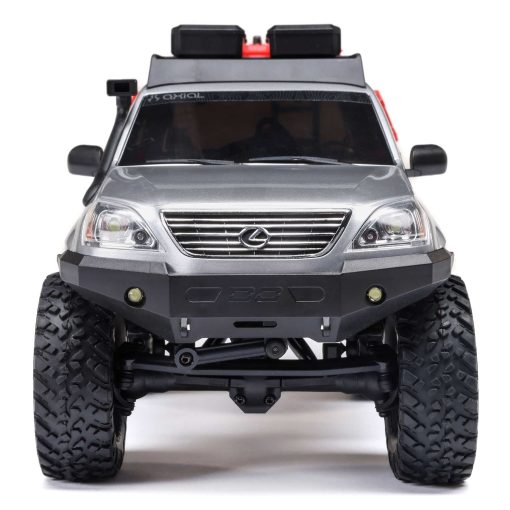 AXI-1532T2 1/24 SCX24 Lexus GX 470 4X4 Rock Crawler RTR, Silver - Image 5