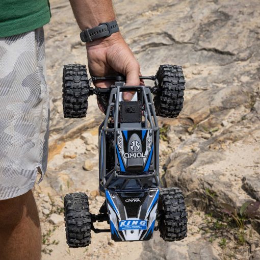 AXI-1750T1 1/18 UTB18 Capra 4WS 4WD Trail Buggy RTR with Battery & Charger, Blue - Image 15