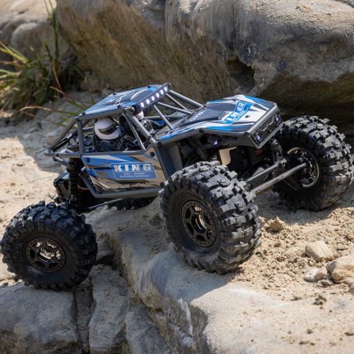 AXI-1750T1 1/18 UTB18 Capra 4WS 4WD Trail Buggy RTR with Battery & Charger, Blue - Image 18