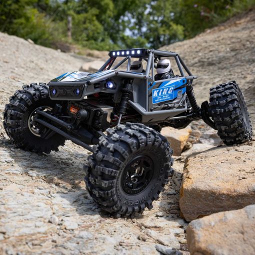 AXI-1750T1 1/18 UTB18 Capra 4WS 4WD Trail Buggy RTR with Battery & Charger, Blue - Image 20