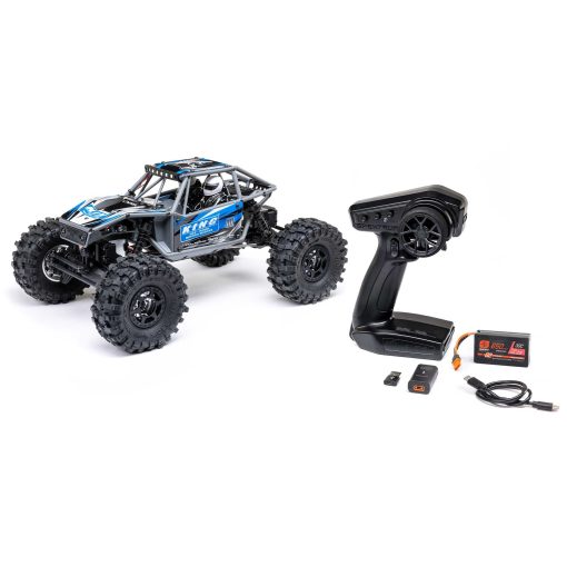 AXI-1750T1 1/18 UTB18 Capra 4WS 4WD Trail Buggy RTR with Battery & Charger, Blue - Image 7