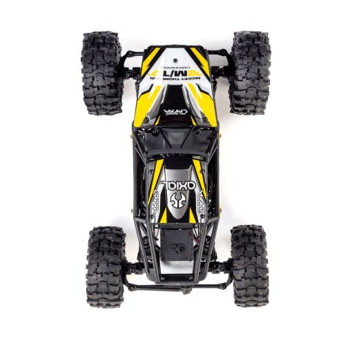 AXI-1750T2 1/18 UTB18 Capra 4WS 4WD Trail Buggy RTR with Battery & Charger, Yellow - Image 7