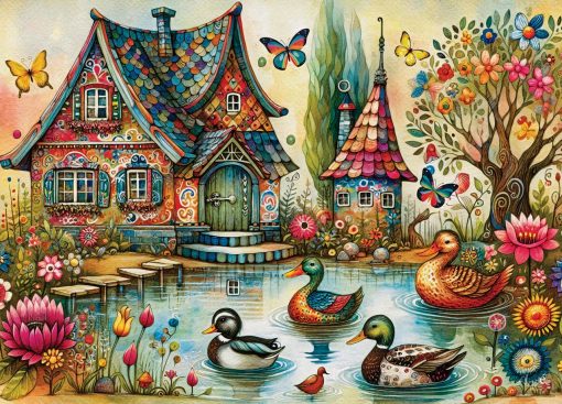 Country Side Charm 1000-Piece Puzzle - Image 2