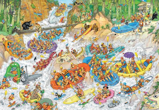 Wild Water Rafting 3000-Piece Puzzle - Image 2