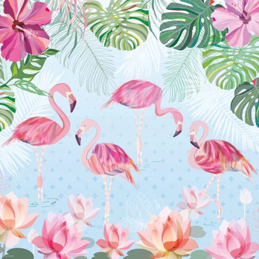 Flamingos & Lilies 1000-Piece Puzzle - Image 2