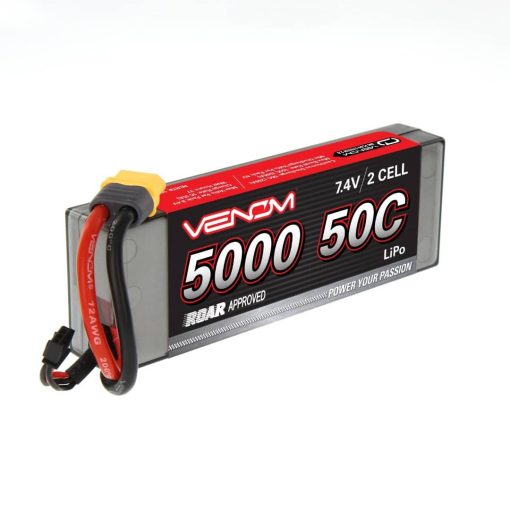 15058 ROAR LiPo battery 2S 7.4V 5000mAh 50C UNI 2.0 (Deans/EC3/Traxxas/XT60) - Image 3