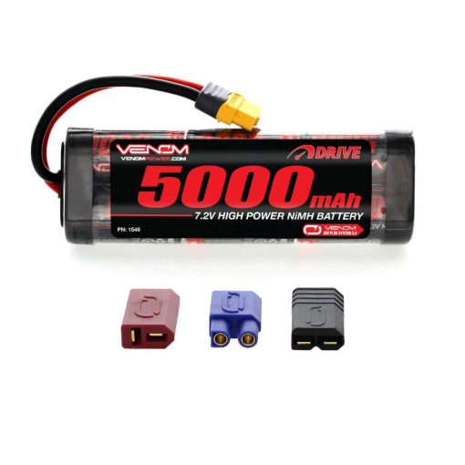 1548 NiMH battery 6C 7.2V 5000mAh UNI 2.0 (Deans/EC3/Traxxas/XT60)