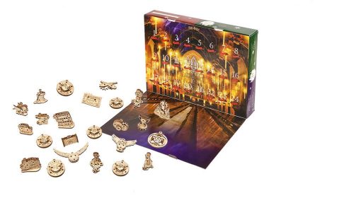 UGR70188 UGears Harry Potter Advent Calendar - 247 Pieces - Image 2