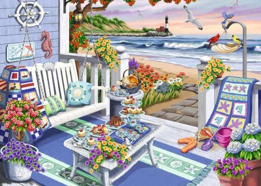 Seaside Sunshine 300-Piece Puzzle - Image 2